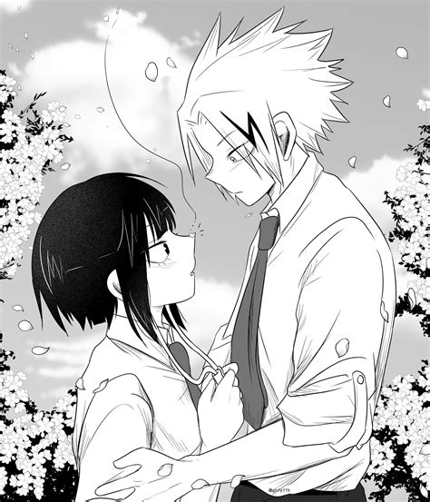 Kiss on the Nose (Kamijirou) by ghfyffh : BokuNoShipAcademia