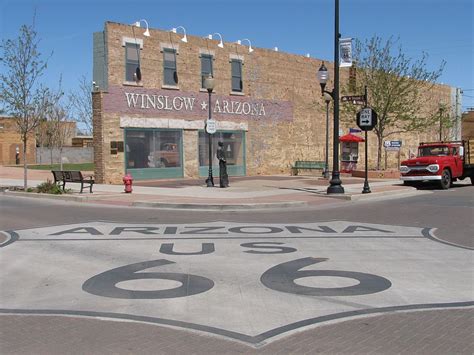 Curbside Roadtrip: Route 66, Winslow, Arizona – Standin’ on THAT Corner