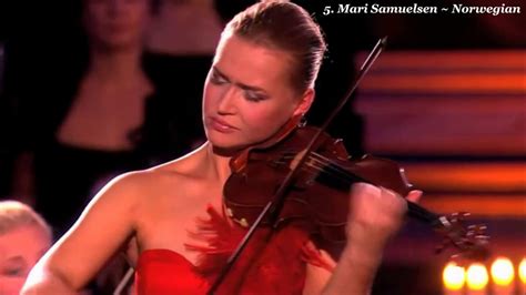 20 Beautiful Female Classical Violinists - YouTube