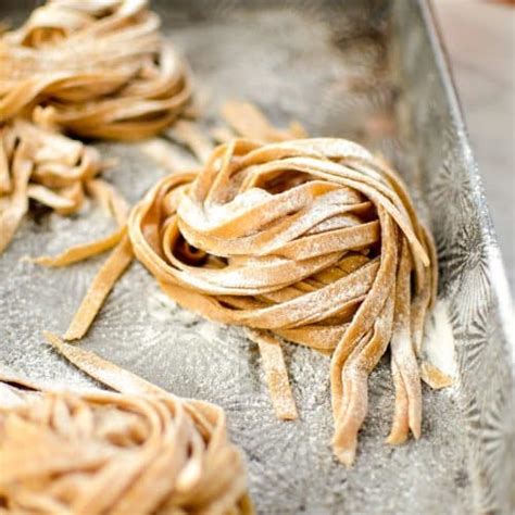 Homemade Whole Wheat Pasta - JoyFoodSunshine