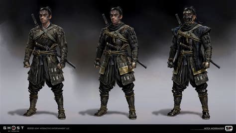 Ghost of Tsushima - Ghost Armor, Mitch Mohrhauser | Ghost armor, Ghost ...