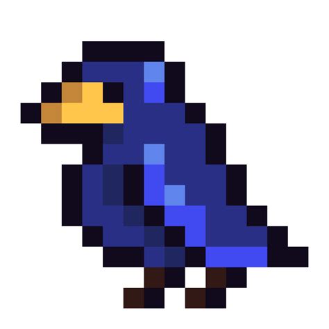 Pixel Art Bird 16x16 by ma9ici4n