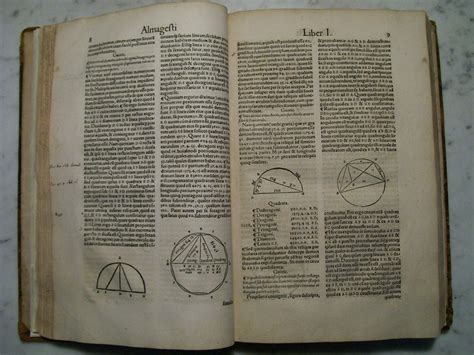 The Almagest by Claudius Ptolemy 1551