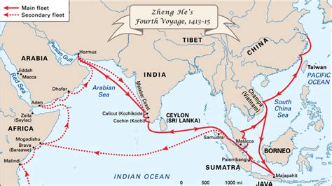 Zheng He | Timeline | Britannica