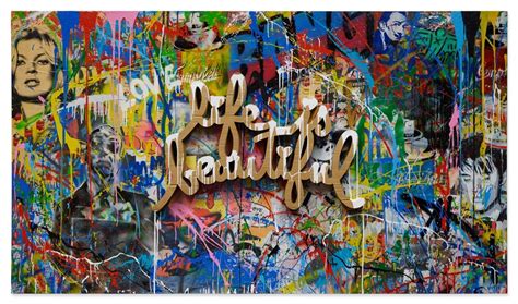 Life is Beautiful by Mr. Brainwash on artnet