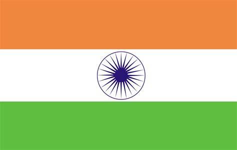 Indian Flag Circle In The Middle