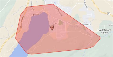 Almost 2,000 Coldstream customers were without power Saturday morning ...