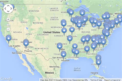 Map Of U.S.Nuclear Power Plants - Big Bus Tour Map