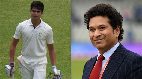 Arjun Tendulkar replicates father Sachin's historic feat with 100 on ...