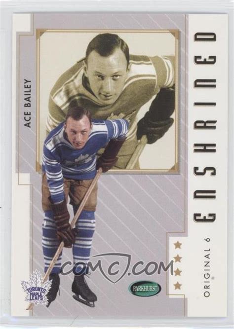 2003-04 Parkhurst Original Six Toronto Maple Leafs - [Base] #81 - Ace ...