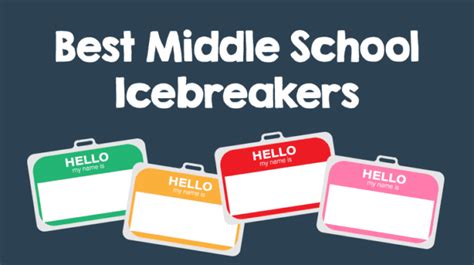 High School & Middle School Icebreakers That Actually Work