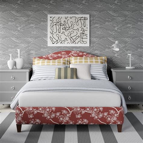 Gray And Red Bedroom Ideas