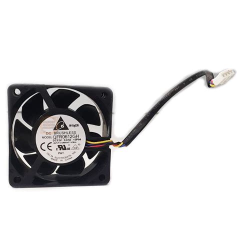 delta QFR0612GH DC 12V 0.45A 60X60X25 Fan - Meon Robotik Otomasyon