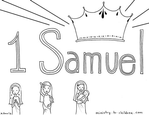 1 Samuel Chapter 1 Coloring Pages