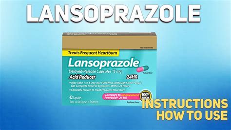 Lansoprazole capsules how to use: Uses, Dosage, Side Effects ...