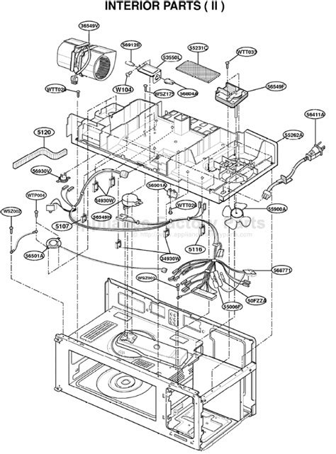 Whirlpool Microwave Parts Diagram - General Wiring Diagram