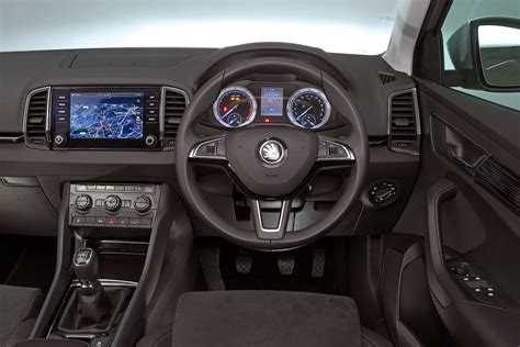 Skoda Karoq Interior, Sat Nav, Dashboard | What Car?