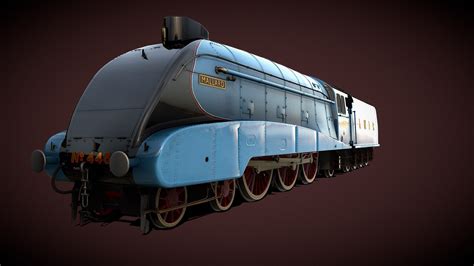 Train - Class A4 LNER Mallard - Download Free 3D model by timblewee ...