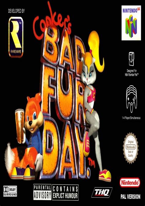 Play Conker's Bad Fur Day (EU) ROM Online for Free | Gamulator