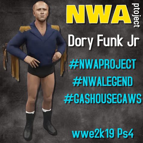 **UPDATED** Former NWA World Champion Dory Funk Jr : r/WWEGames