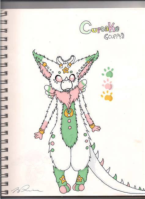 Angel Dragon Cupcake (Fursona number 6) by PastelPoptart on DeviantArt