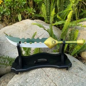 Meliodas Demon Sword Lostvayne Metal Replica Hand Made Curved ...