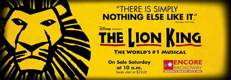 DPAC Official Site :: Disney's The Lion King- *Season Add On | Lion ...