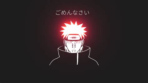 1920x1080 Resolution Naruto Pain Minimal 1080P Laptop Full HD Wallpaper ...