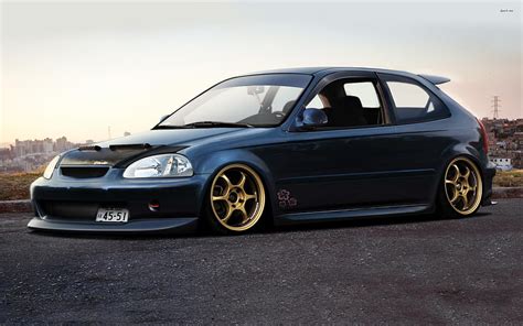 Los 5 mejores Hatchback en cadera, honda civic modificado fondo de ...