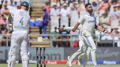 South Africa Vs India, 2nd Test: Mohammed Siraj Takes Stunning Six ...