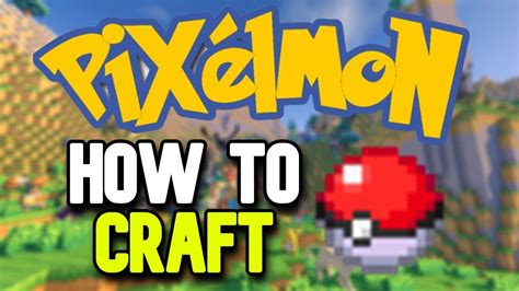 How to Make a Poke Ball in Pixelmon - YouTube