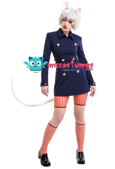 Hunter X Hunter Neferpitou Pitou Dark Blue School College Style Uniform ...