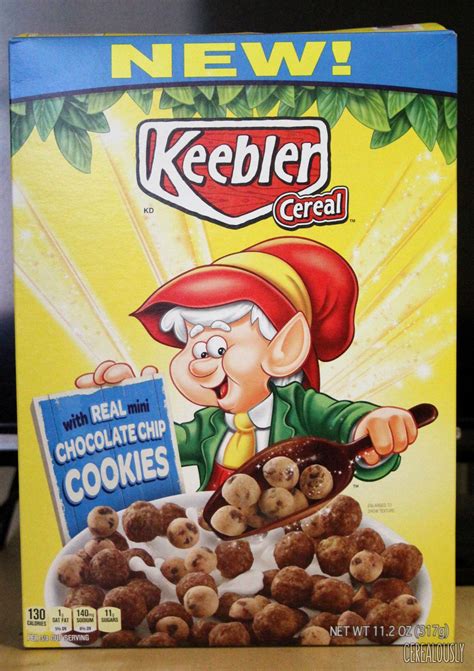 Review: Keebler Cereal with Real Mini Chocolate Chip Cookies - Cerealously