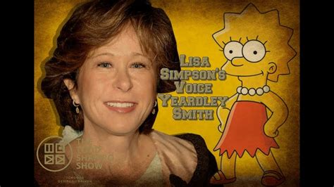 Lisa Simpson's Voice Yeardley Smith On Her Evolution - YouTube