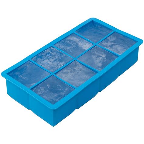 Large Silicone Ice Cube Trays - Kitchen Fanatic | Silicone ice cube ...