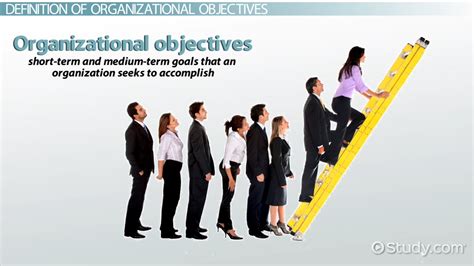 Organizational Objectives: Definition & Examples - Video & Lesson ...