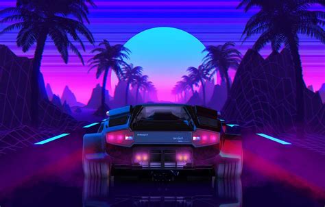 Neon Car Wallpaper Engine