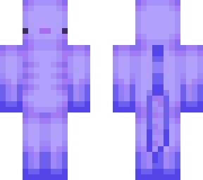 Blue Axolotl | Minecraft Skin