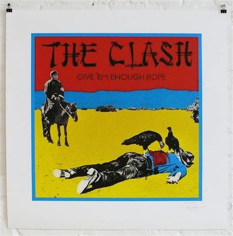 INSIDE THE ROCK POSTER FRAME BLOG: The Clash Album Cover Print Release