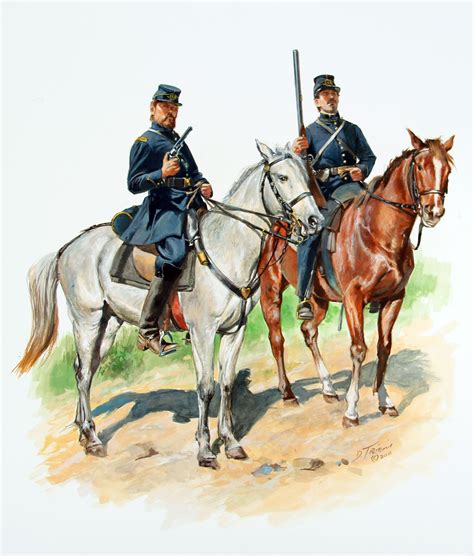 SOLDIERS- Troiani: Union Cavalry, by Don Troiani. (www.dontroiani.com ...