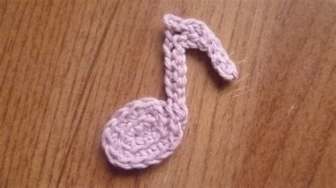 How To Make a Cute Crochet Music Note - DIY Crafts Tutorial ...