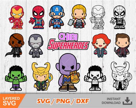 Avengers Chibi