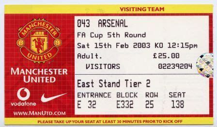 EightThreeOneNineSevenTwoSix: Manchester United Tickets