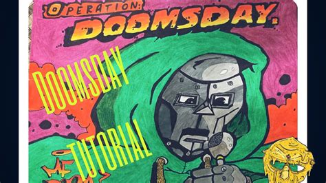 How to draw OPERATION DOOMSDAY | Album cover MF DOOM Time lapse - YouTube