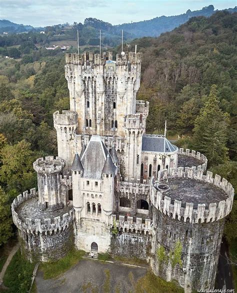 European Castles on Instagram: “⭐ Butrón is a castle located in ...