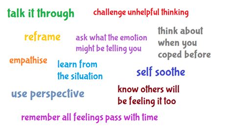 Coping strategies for emotions – Molly Potter