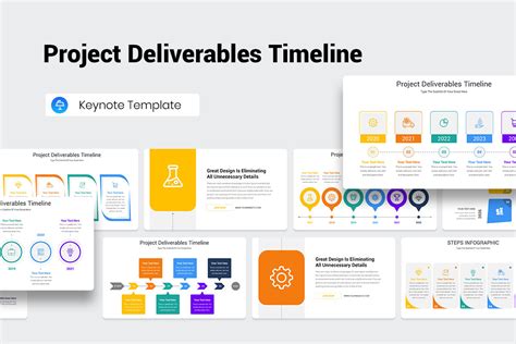 Project Deliverables Timeline Keynote Template | Nulivo Market