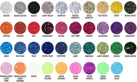 Canva Siser Easyweed Glitter Htv Swatches