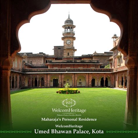 WelcomHeritage Umed Bhawan Palace, named after Maharaja Umed Singh II ...