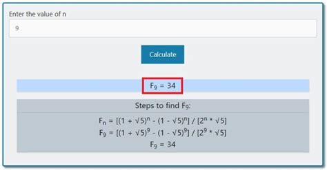 Fibonacci Calculator (with steps) – Exploring Finance